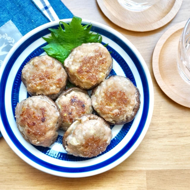 塩ダレdeしいたけの肉詰め-弁当メイン✻主食✻オススメ