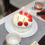 ワイフの誕生日にケーキを作りました！