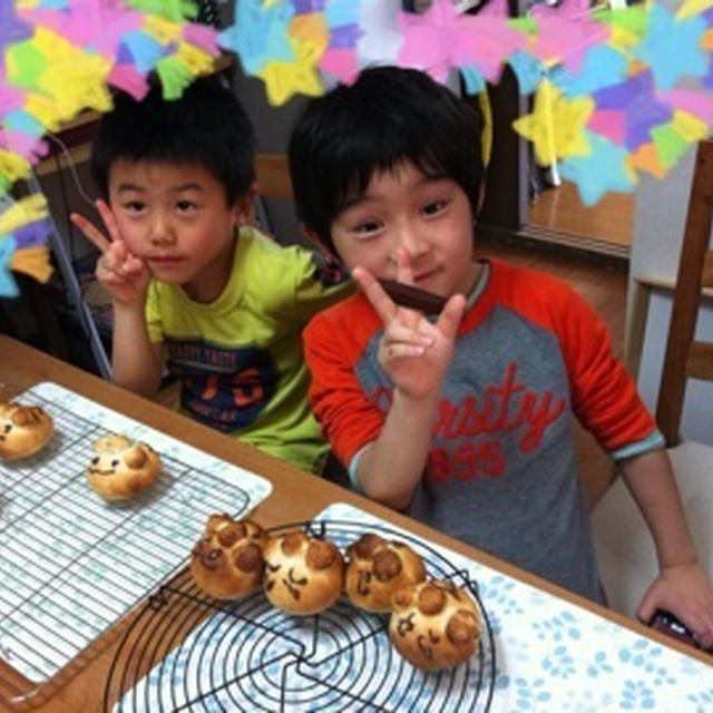 あっという間に作れちゃう時短パン親子レッスン☆アンパンマンパン