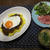 【二日分晩ごはん】ドライカレーとかハンバーグとか。