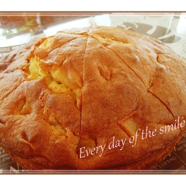 林檎ケーキ焼けました～♪