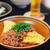 ごはんもお酒も進む！ネギのオムレツに、たっぷり肉味噌がけ！