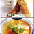 サーモンハーブフライ&かに身たっぷり茶碗蒸しカラメルソース仕立
