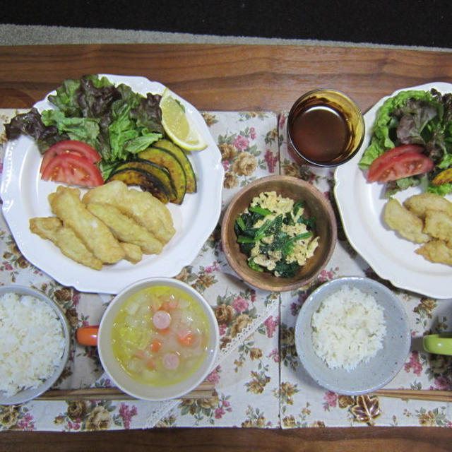 カリふわっ！チキンのカレーフリッターと、災害に備えて即行動。