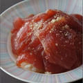 梅入りで、さらにさっぱり♪まぐろの漬け丼。＜レシピ＞