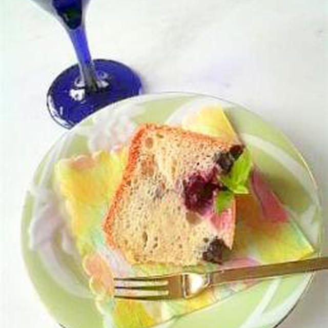 ふんわり失敗なしのブルーベリーシフォンケーキ By 麻呂さん レシピブログ 料理ブログのレシピ満載