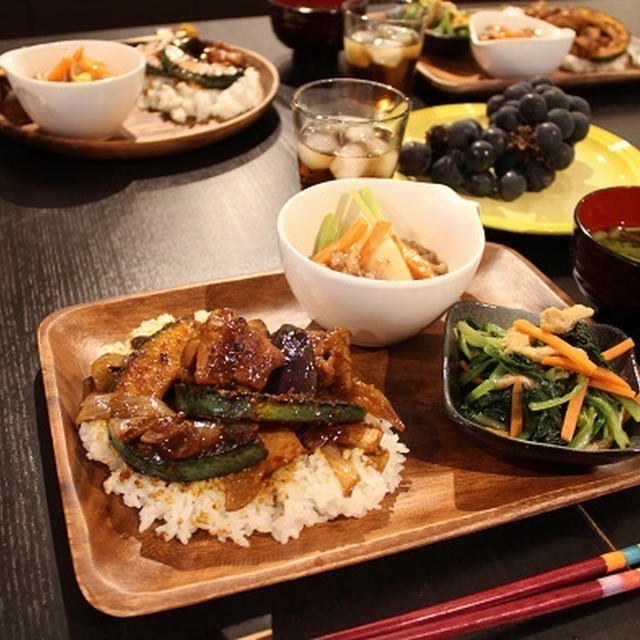 杏ちゃんの晩ごはん。