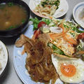 豚の生姜焼き定食？