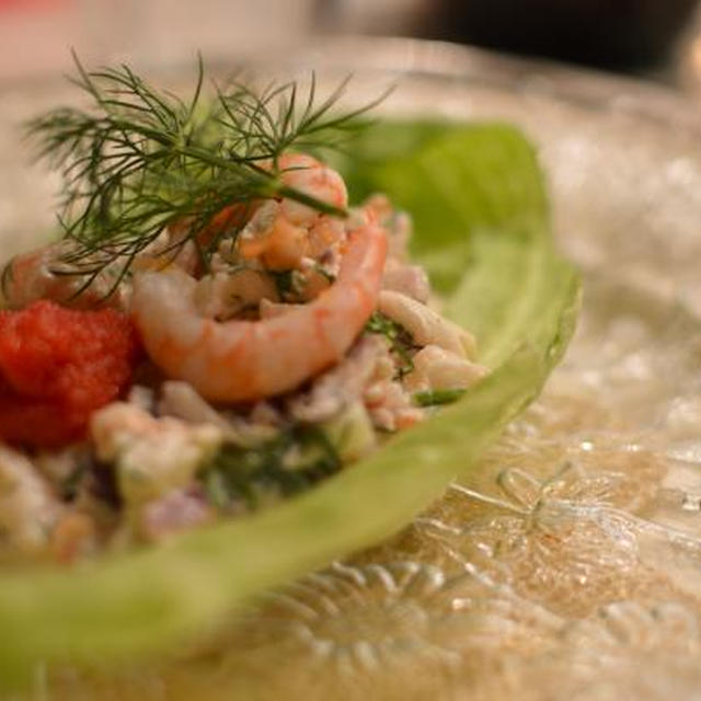★recipe★　Skagenrøre（スカーゲンサラダ）