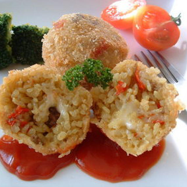 カレーピラフコロッケ
