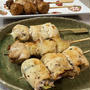 焼き鳥とまい泉の揚げ物を頂いて＆懸賞当選品の子ども用晴雨兼用折りたたみ傘♪