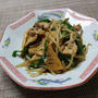 ニラ豚炒めや助かるお惣菜を使って・・・