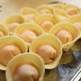 『海老トルテリーニ（餃子の皮で）』な夜ごはん。