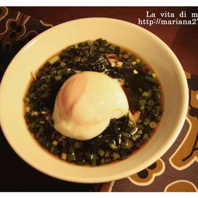 煮干のおダシで作った「めんつゆ」でおうどん　と、露出（写真）の世界（１/２３）