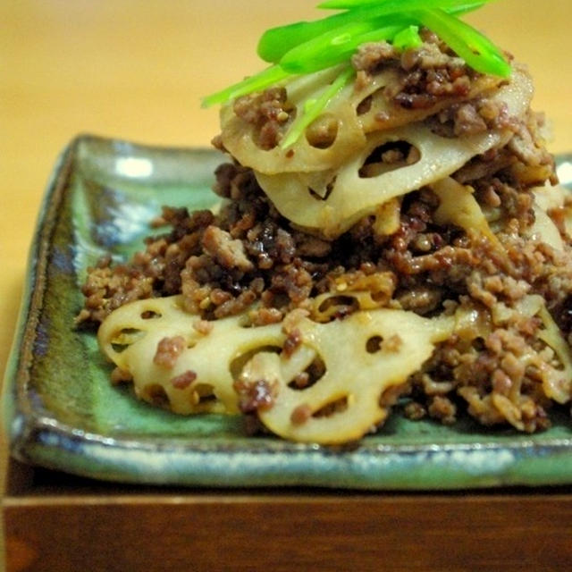 蓮根のそぼろ金平のお夕飯♪　と錦市場の誘惑・・・