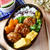 罪悪感、今日はピザ。【つくね弁当】
