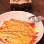 昼カフェ☆市販のハンバーグでオムライスランチ～