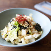 白菜使い切りに、韓国風白菜サラダ