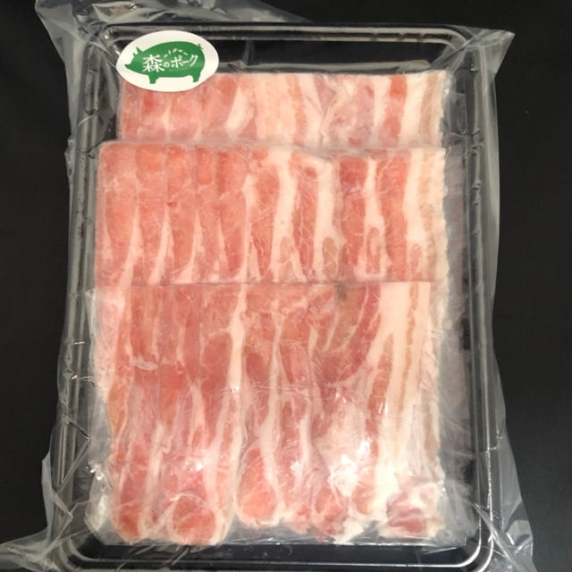寿福ミート　九州産の肉が手頃な価格　宮崎県産の良質な豚肉のしゃぶしゃぶ　霧島山麓　森のポーク