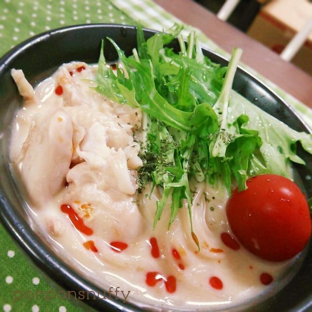 東南アジア風◎豆乳ソーメン