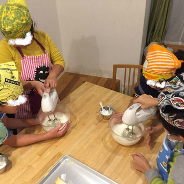 【　子どもお菓子レッスンはふわふわパンケーキ　】