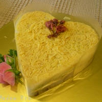 バレンタイン　♡のケーキ寿司