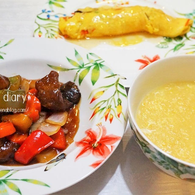【中華料理】とうもろこしのスープ（レシピ付）/Chinese Sweet Corn Soup/ซุปข้าวโพดแบบอาหารจีน