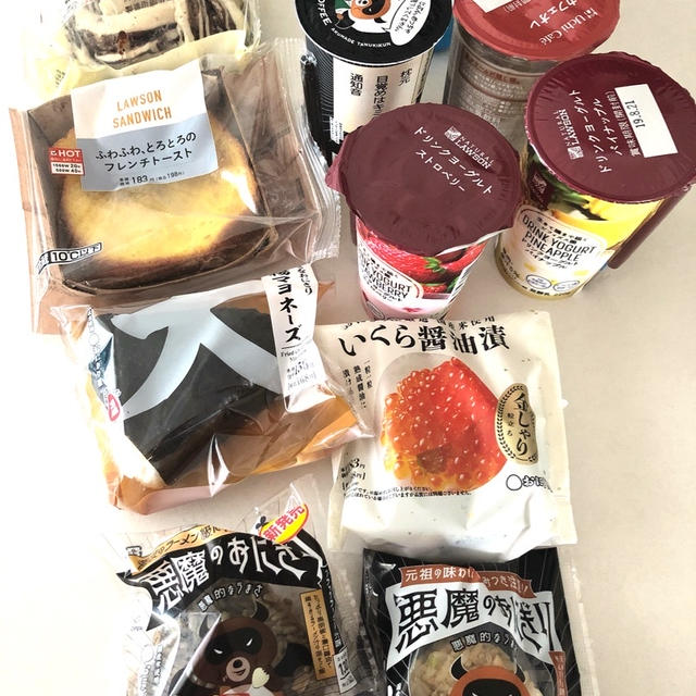実家の朝ごはん。