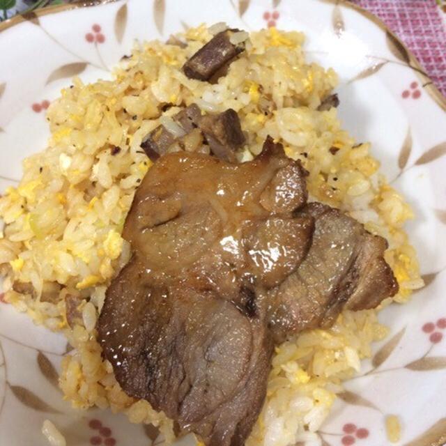 焼豚チャーハン、銀座ですき焼き、パル！
