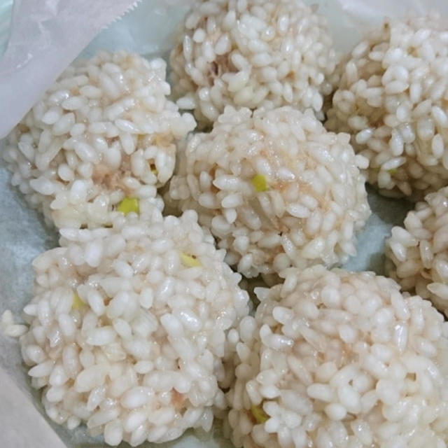 もち米肉団子