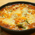 韓国料理。チーズタッカルビをお家で作る。ちょっとピリ辛大人味がたまらない
