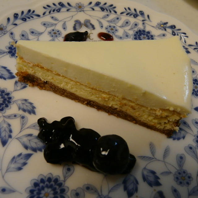 レア＆ベイグド・２層のチーズケーキ