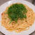 明太子と納豆のパスタ
