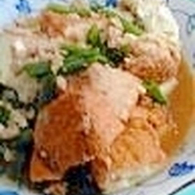 厚揚げと鶏ひき肉のそぼろ煮♪