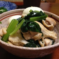 手羽元と卵の煮物