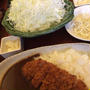 超混みのイオンでとんかつ食べる
