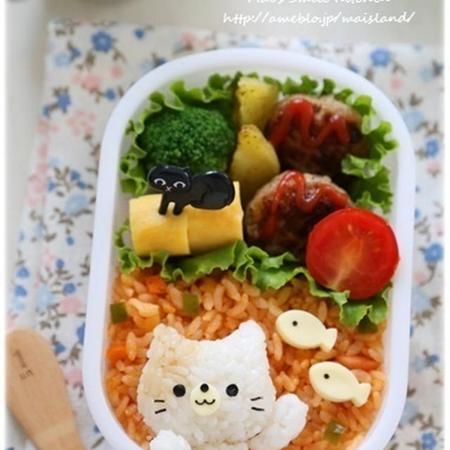 【ミニねこちゃんのお弁当】