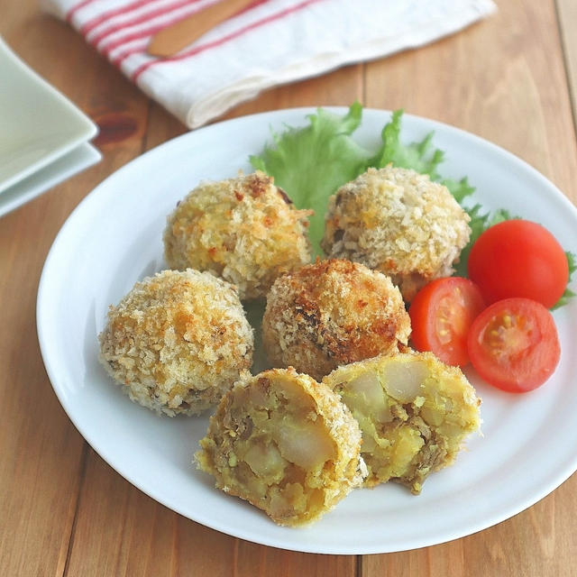 お弁当にも♪肉じゃがカレーコロッケ