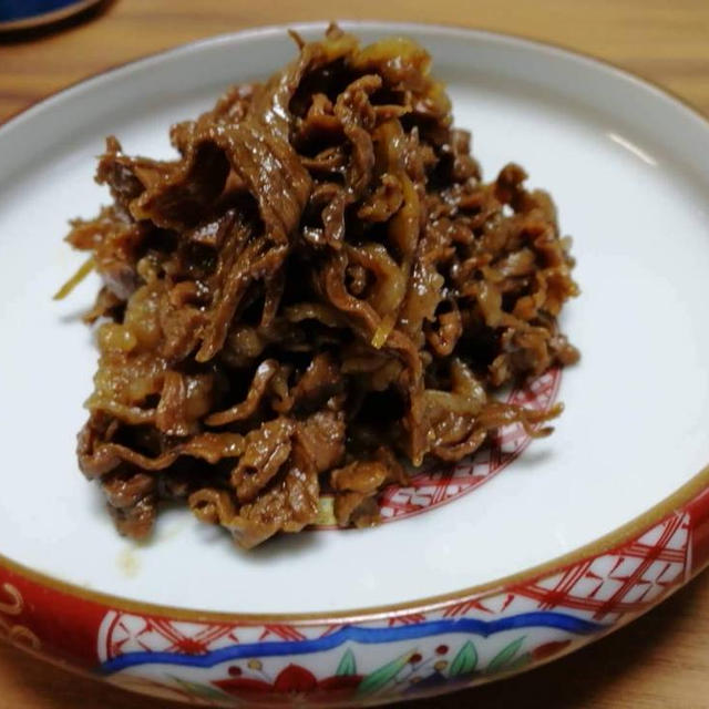 粉末ごぼう茶で作る牛肉のしぐれ煮のレシピ