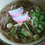 昼は山菜そば