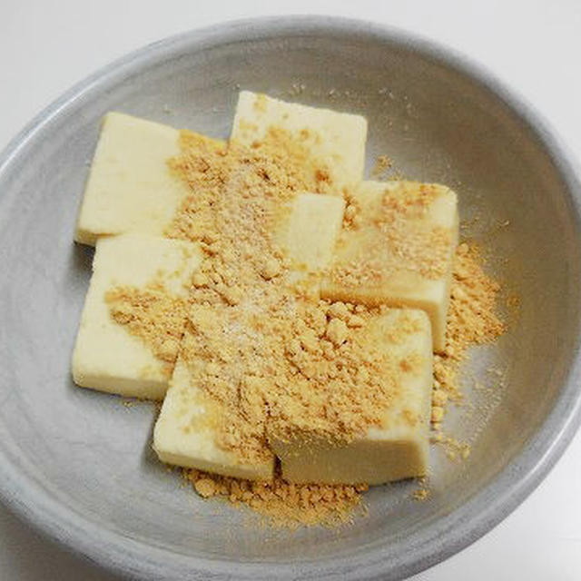 高野豆腐のヘルシーおやつ♪