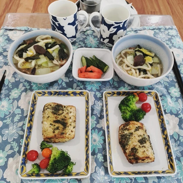 近所の銀行に久しぶりに行ってみた ～ 塩うどん