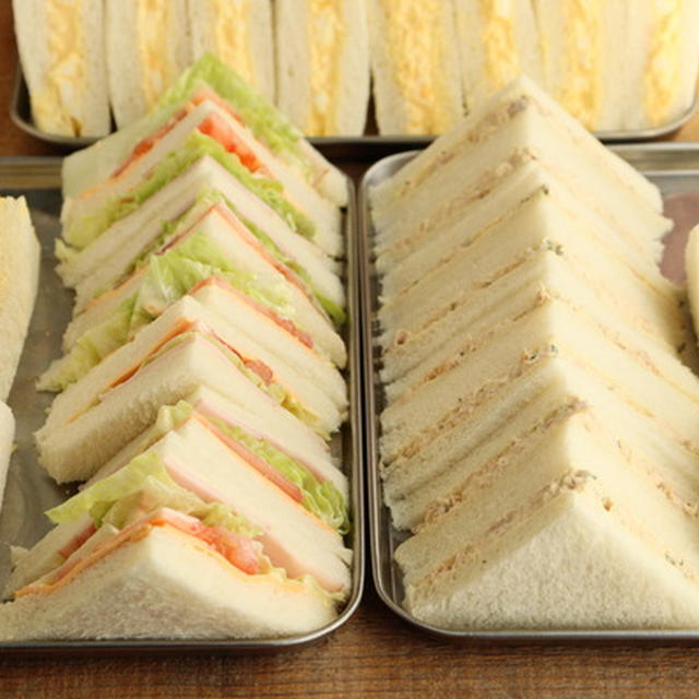 クリスマスパーティーにサンドイッチを本気で作った話とパン耳活用法