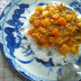 にんじんとジャガイモのキーマカレー