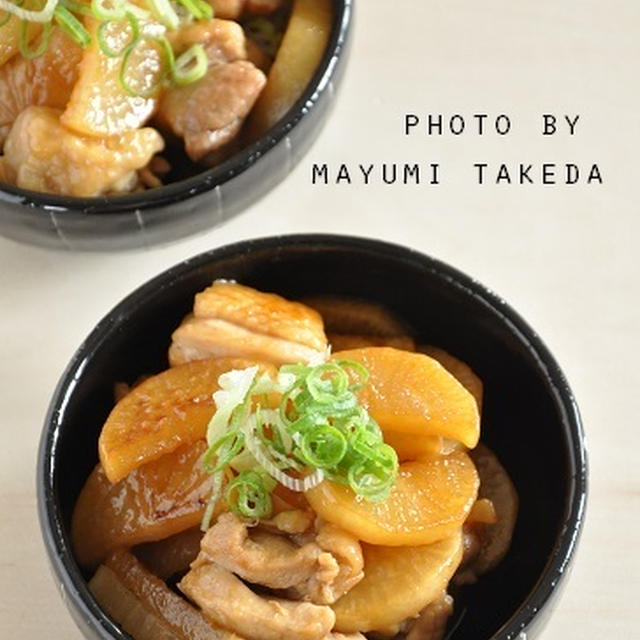 【ストックおかず】大根がおいしい季節！大根と鶏肉のこっ照り煮