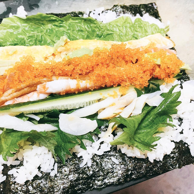 恵方巻を作ったら「エビ殻」の健康成分もぜひぜひ、忘れないでね♪~ステパワシリーズー