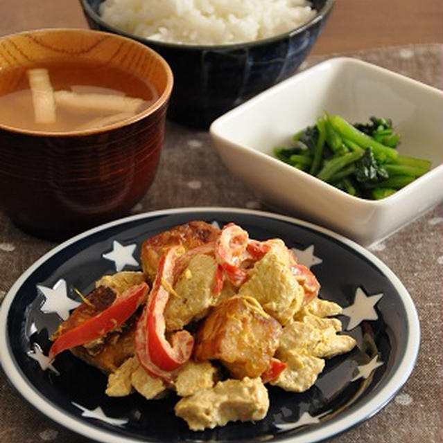 高野豆腐のおいしさを食卓に！カレー味がやみつきになるおかず