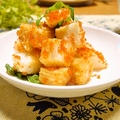 とびっこと長いもの醤油和え＆とびっことアボカド丼♪