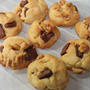 ニップンの『めちゃラククッキーミックス』でチョコとくるみのクッキー