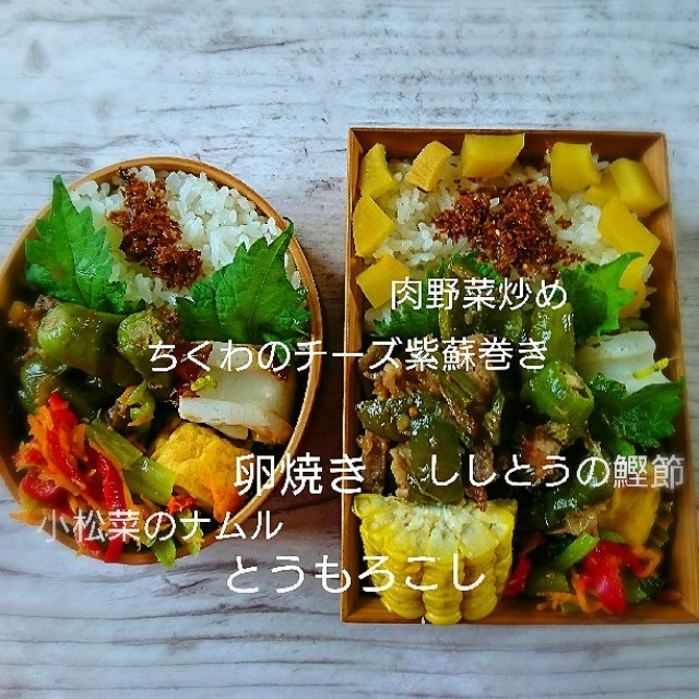 肉野菜炒めお弁当